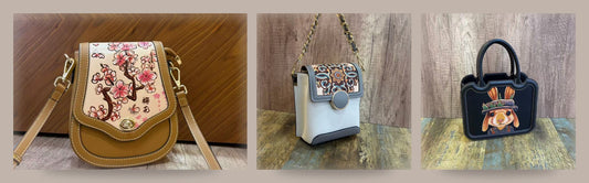 Floral Saddle Mini & Chain Flap Mini & Mini Frame Top-Handle Collection