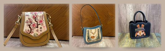 Floral Saddle Mini & Illustrated Crossbody & Mini Frame Top-Handle Collection