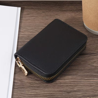 Compact Zip-Around Card Holder